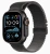 Apple Watch Ultra 2 (2024) GPS + Cellular 49mm Black Titanium Case with Titanium Milanese Loop Black (Черный корпус из титана, Черный ремешок Титановая миланская петля) (Medium, 145–190 мм) MX5U3