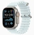 Apple Watch Ultra 2 (2024) GPS + Cellular 49mm Natural Titanium Case with Ice Blue Ocean Band (Корпус из титана, ремешок Ocean цвета Ледяной Голубой)