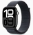 Apple Watch Series 10 GPS 46mm Jet Black Aluminum Case with Sport Loop Ink MWWR3