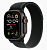 Apple Watch Ultra 2 (2024) GPS + Cellular 49mm Black Titanium Case with Black Trail Loop (Черный корпус из титана, ремешок Trail цвета черный) (M/L, 145–220 мм)