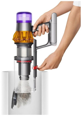 Пылесос Dyson V15 Detect Absolute, желтый/серебристый (447033-01) UAE