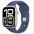 Apple Watch Series 10 GPS 46mm Silver Aluminum Case with Sport Band Denim (Спортивный ремешок синего цвета) (S/M, 140–190 mm) MWWL3